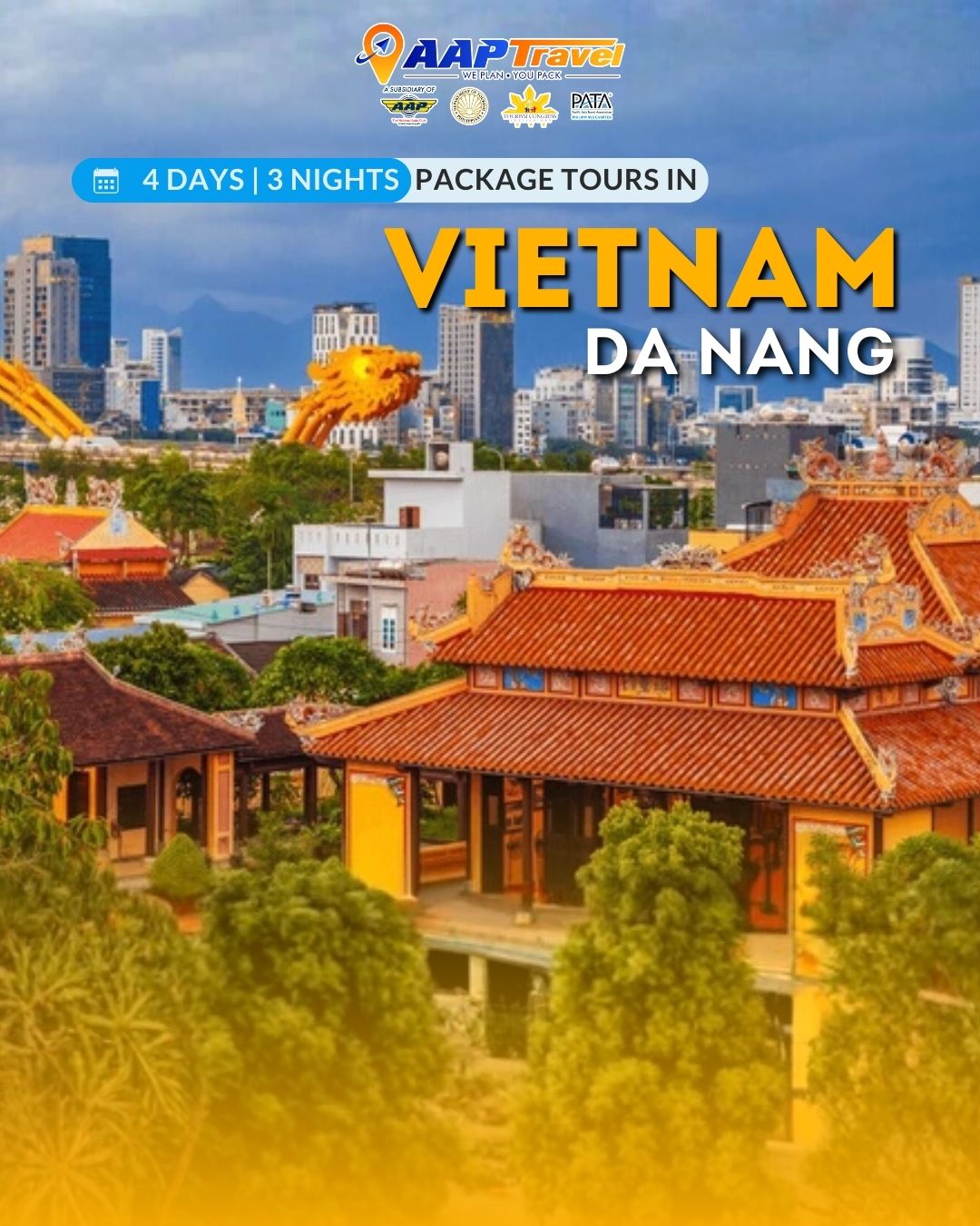 Da Nang via Cebu Pacific